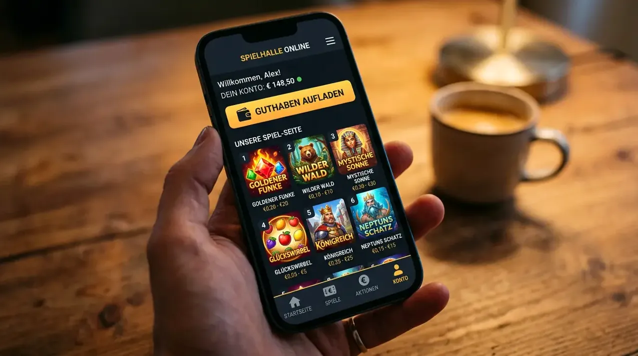 Irwin im Browser auf dem Handy