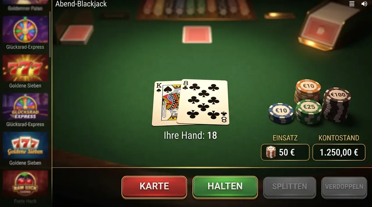 Irwin: Tischspiele